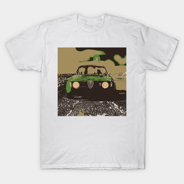 Alfa GTA T-Shirt by ConceptYellow